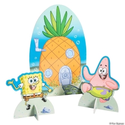 SpongeBob Large Foam Tabletop Centrepiece Set-3PK